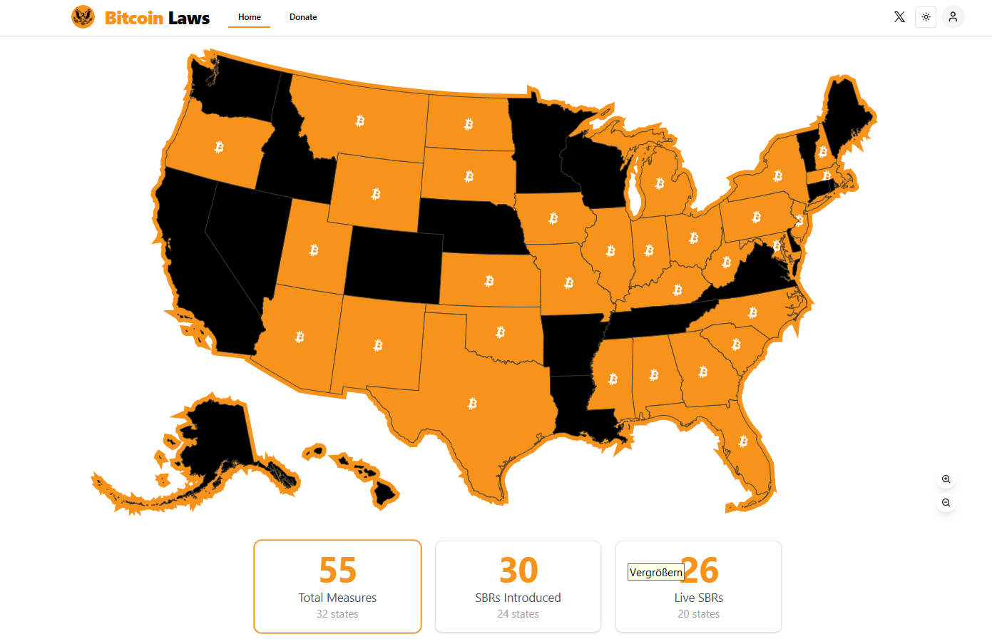 Bitcoin Laws, Bitcoin Reserve in the US